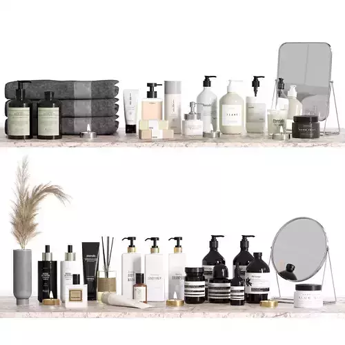 Bathroom Accessories 52 3D model