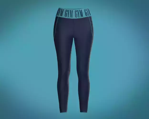 Ladies Leggings-GYM  3D model