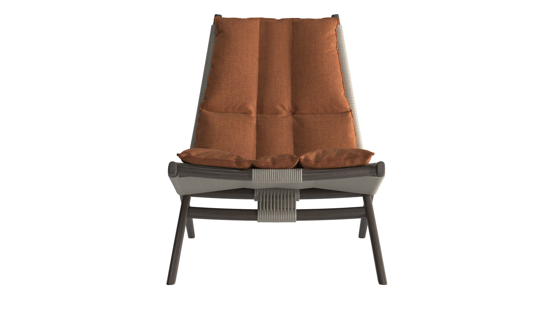 Huli armchairs by frigerio salotti 3D model_2