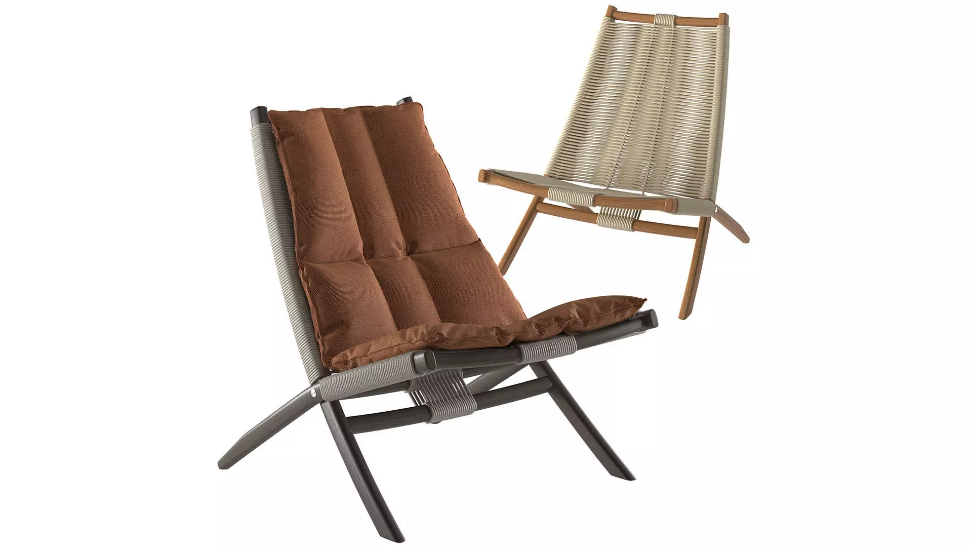 Huli armchairs by frigerio salotti 3D model_0