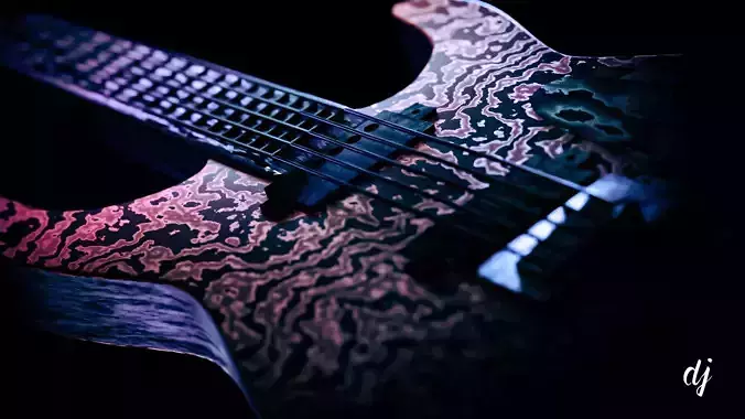 Electric Guitar Free 3D model