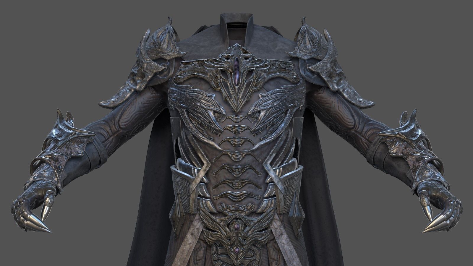 Armor 3D model lord of rings 3D model_11