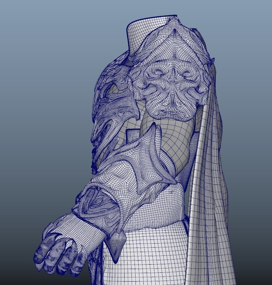 Armor 3D model lord of rings 3D model_18