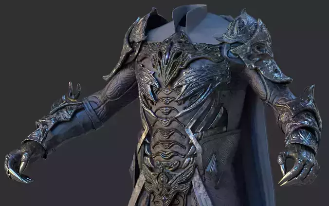 Armor 3D model lord of rings