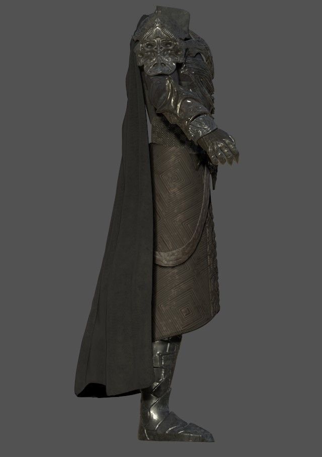 Armor 3D model lord of rings 3D model_5