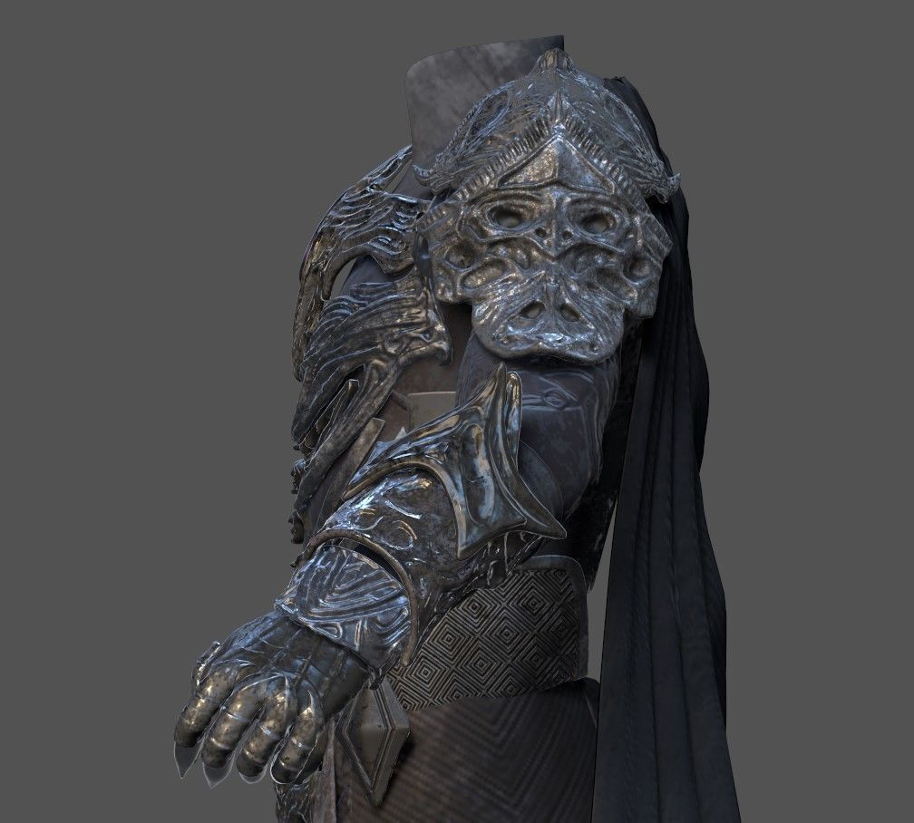 Armor 3D model lord of rings 3D model_13