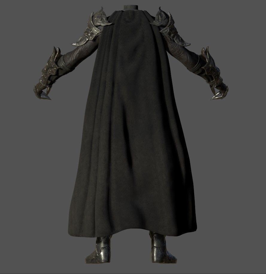 Armor 3D model lord of rings 3D model_6
