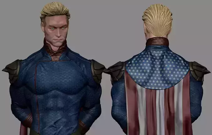 The Homelander 3D print model