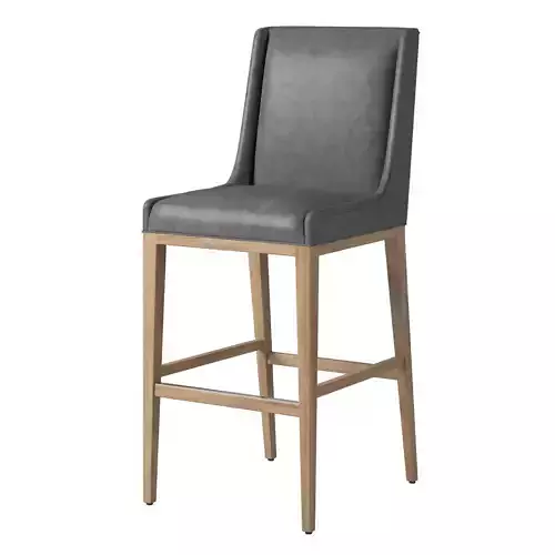 RH Leigh Armless Barstool