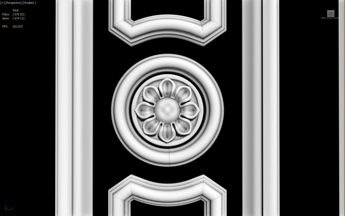 Wooden panel 03 05 3D model_57