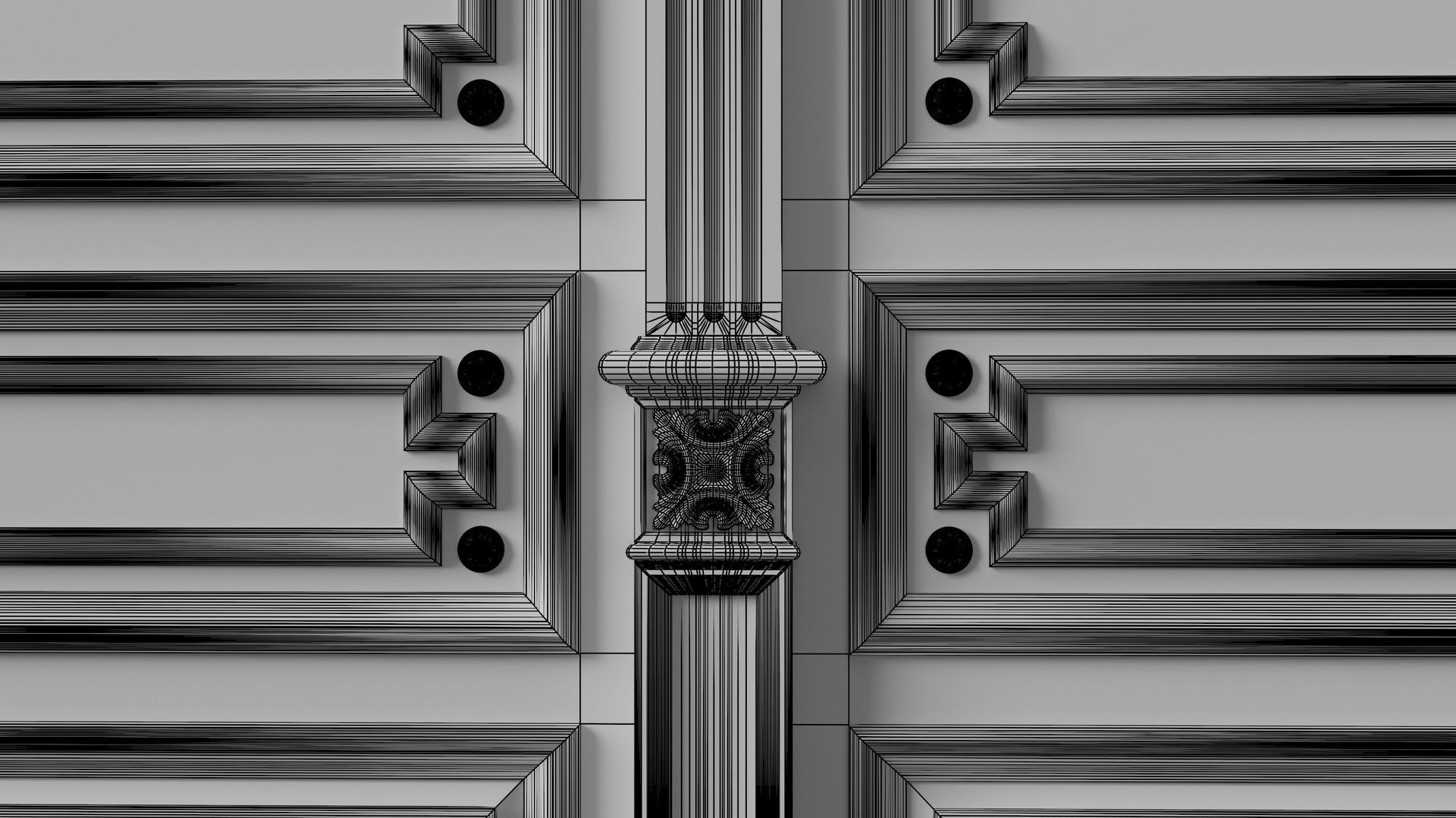 Wooden panel 03 05 3D model_30