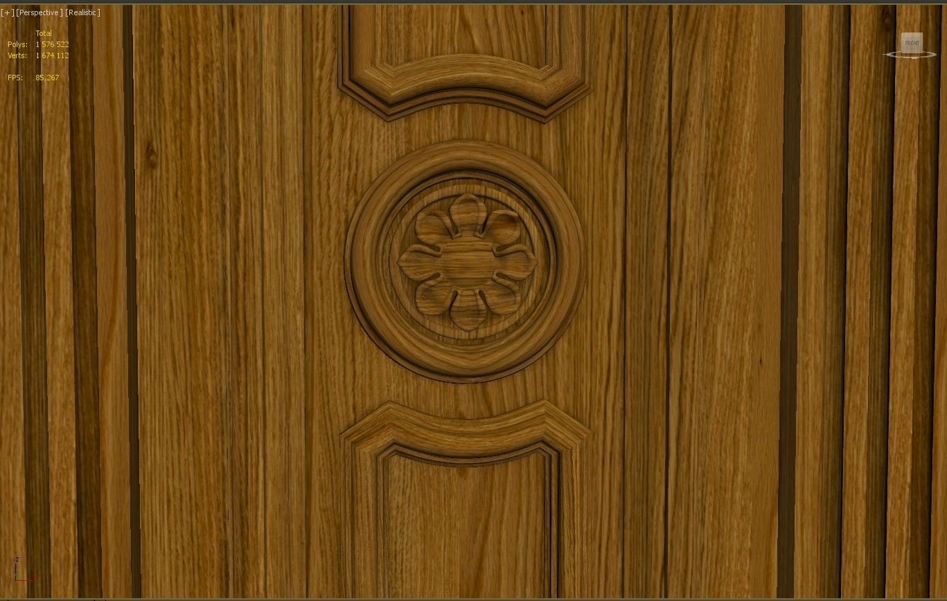 Wooden panel 03 05 3D model_58