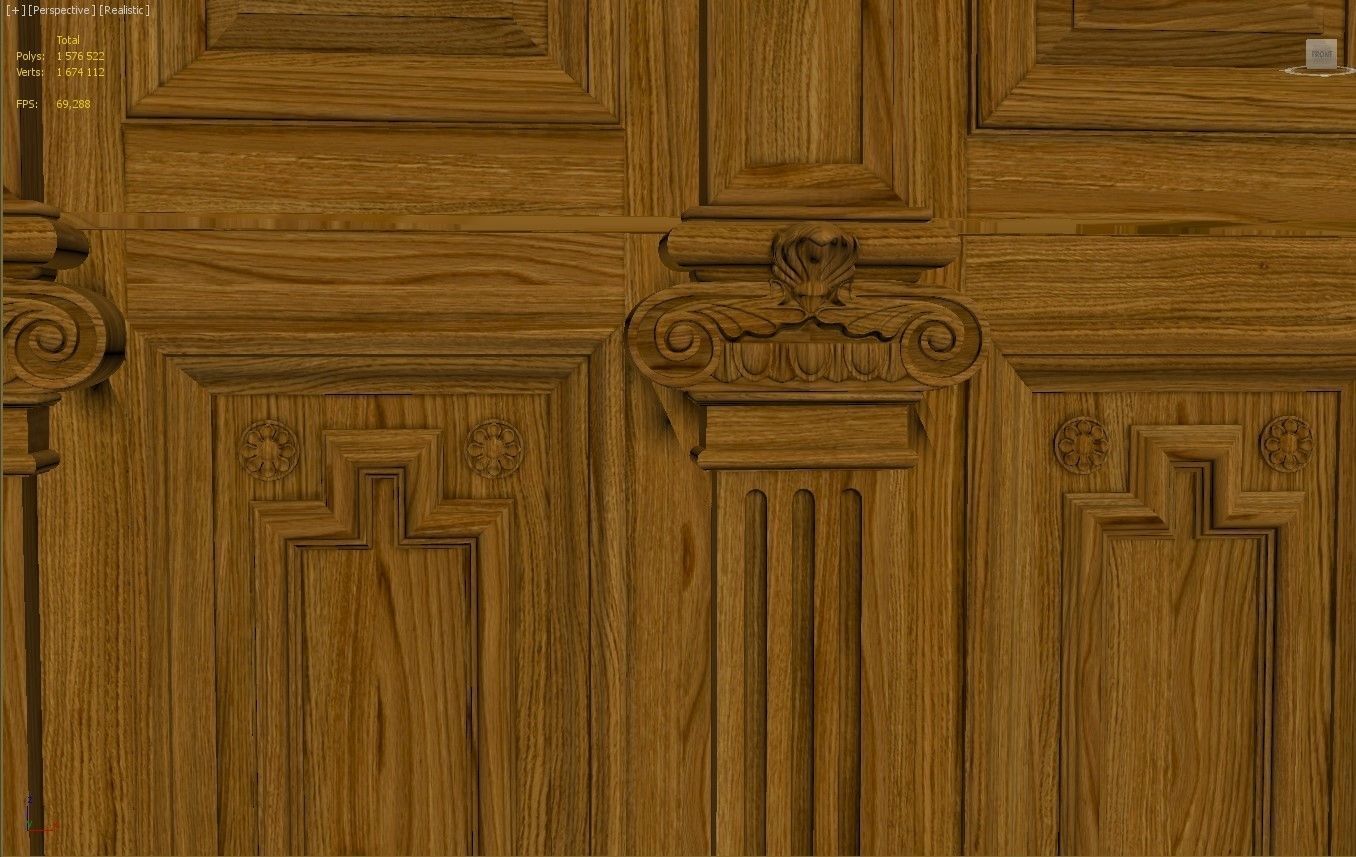 Wooden panel 03 05 3D model_63