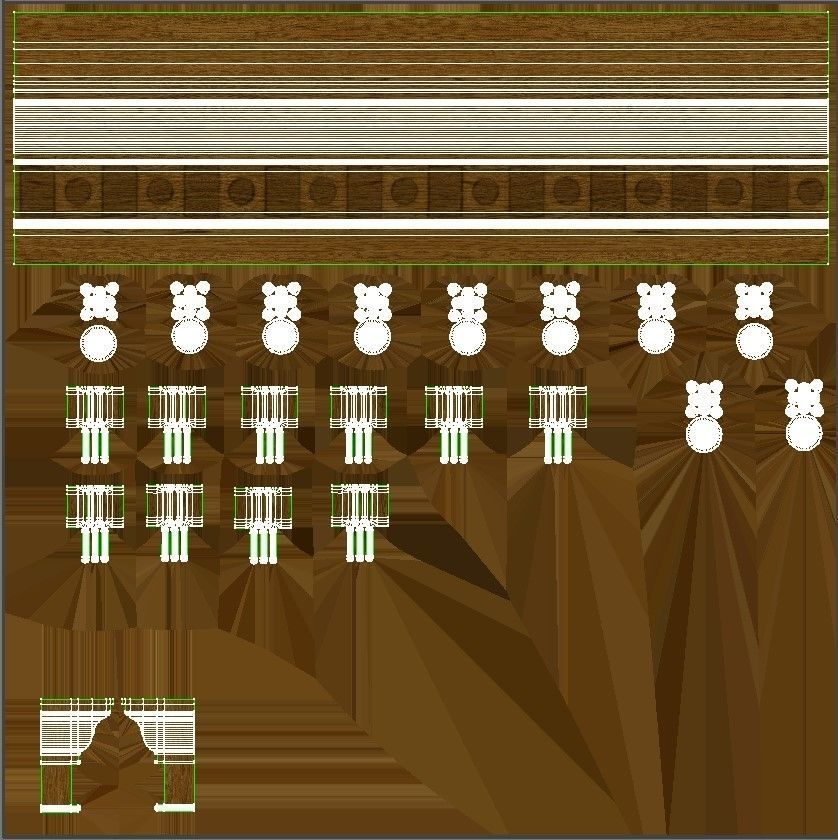 Wooden panel 03 05 3D model_48