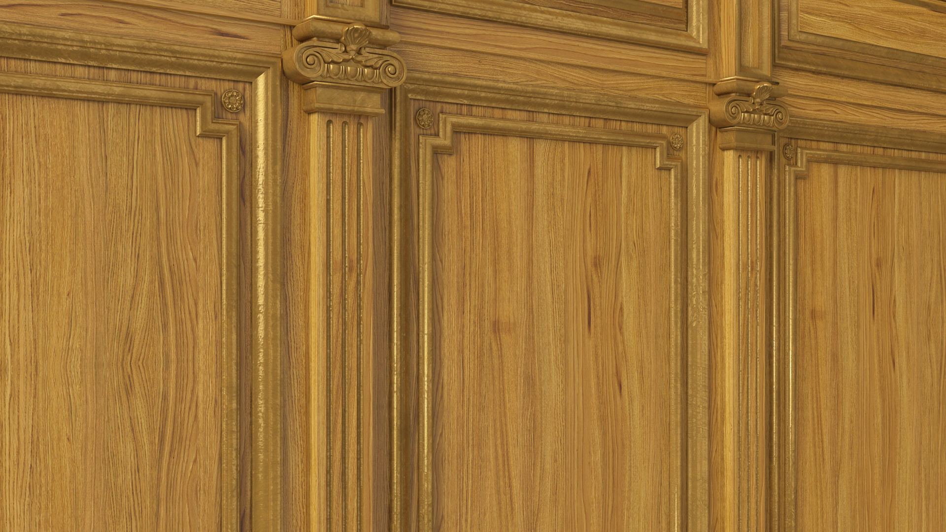 Wooden panel 03 05 3D model_19