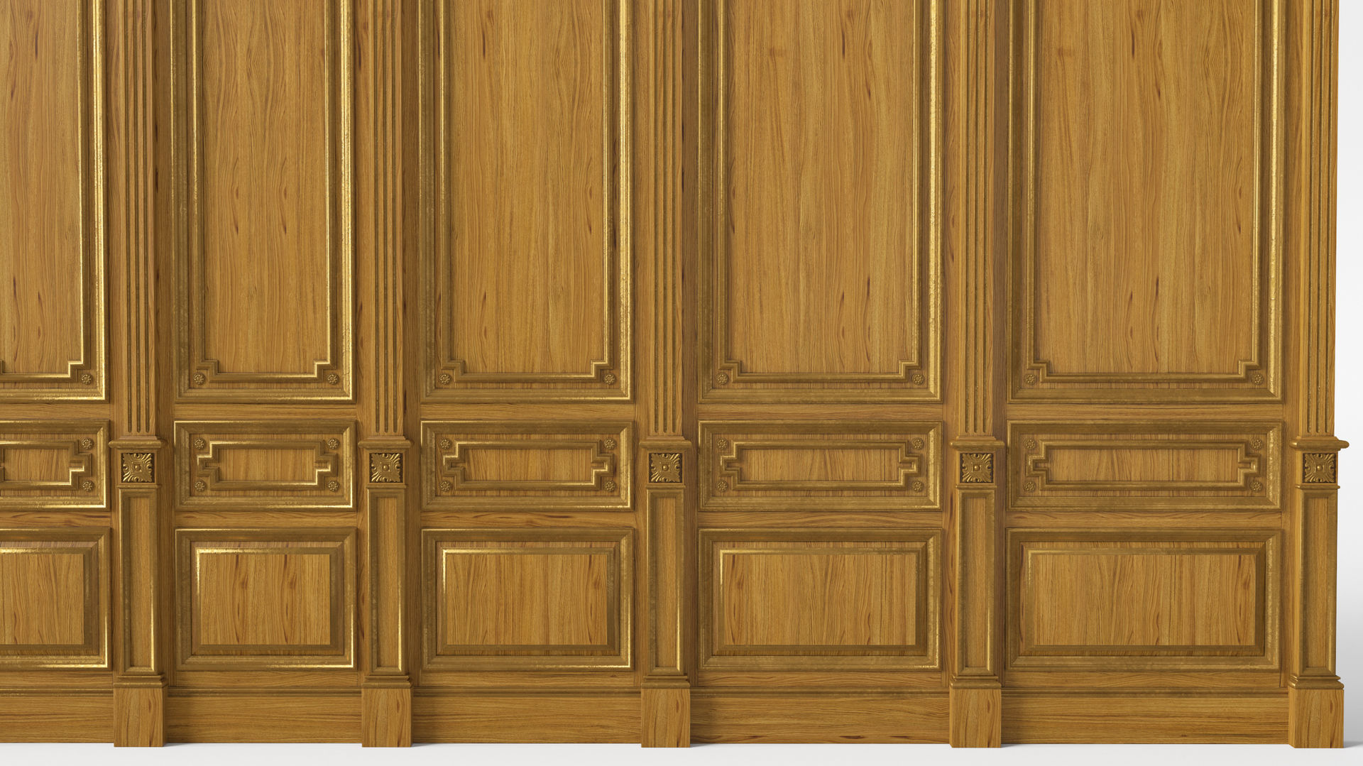 Wooden panel 03 05 3D model_14