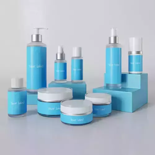 Cosmetic bottle set