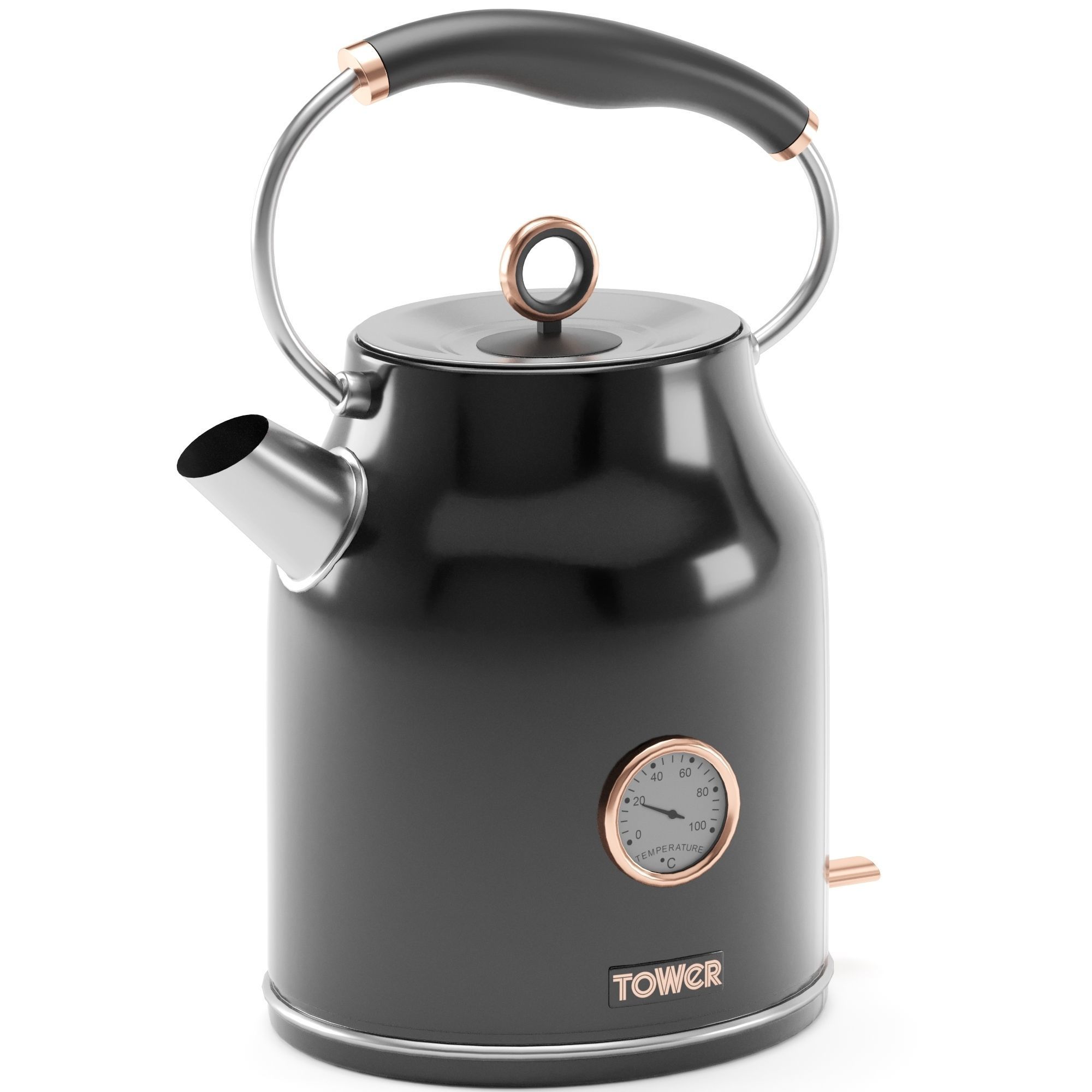 TOWER rose gold appliances 3D model CGTrader