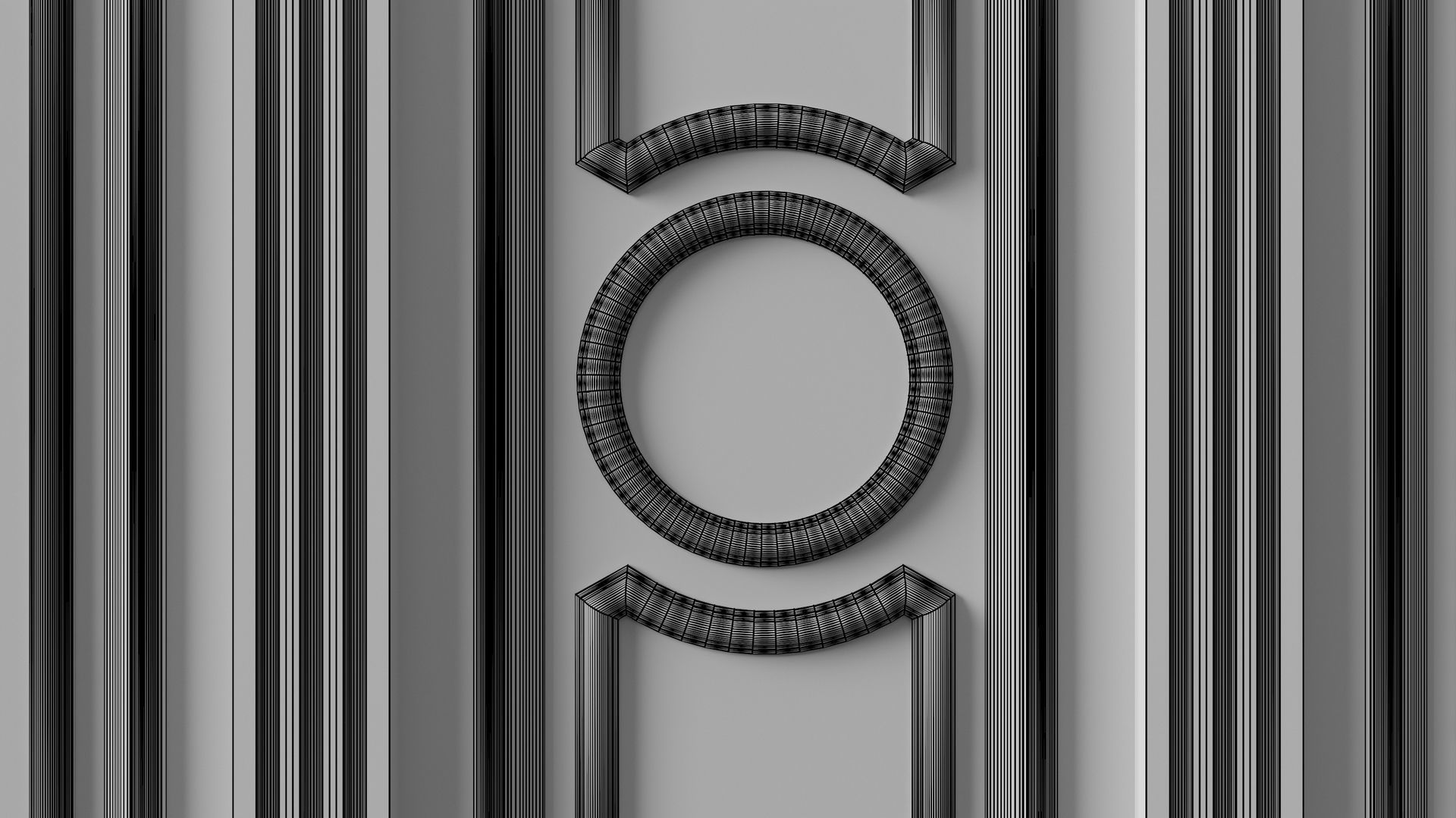 Wooden panel  03 06  3D model_31