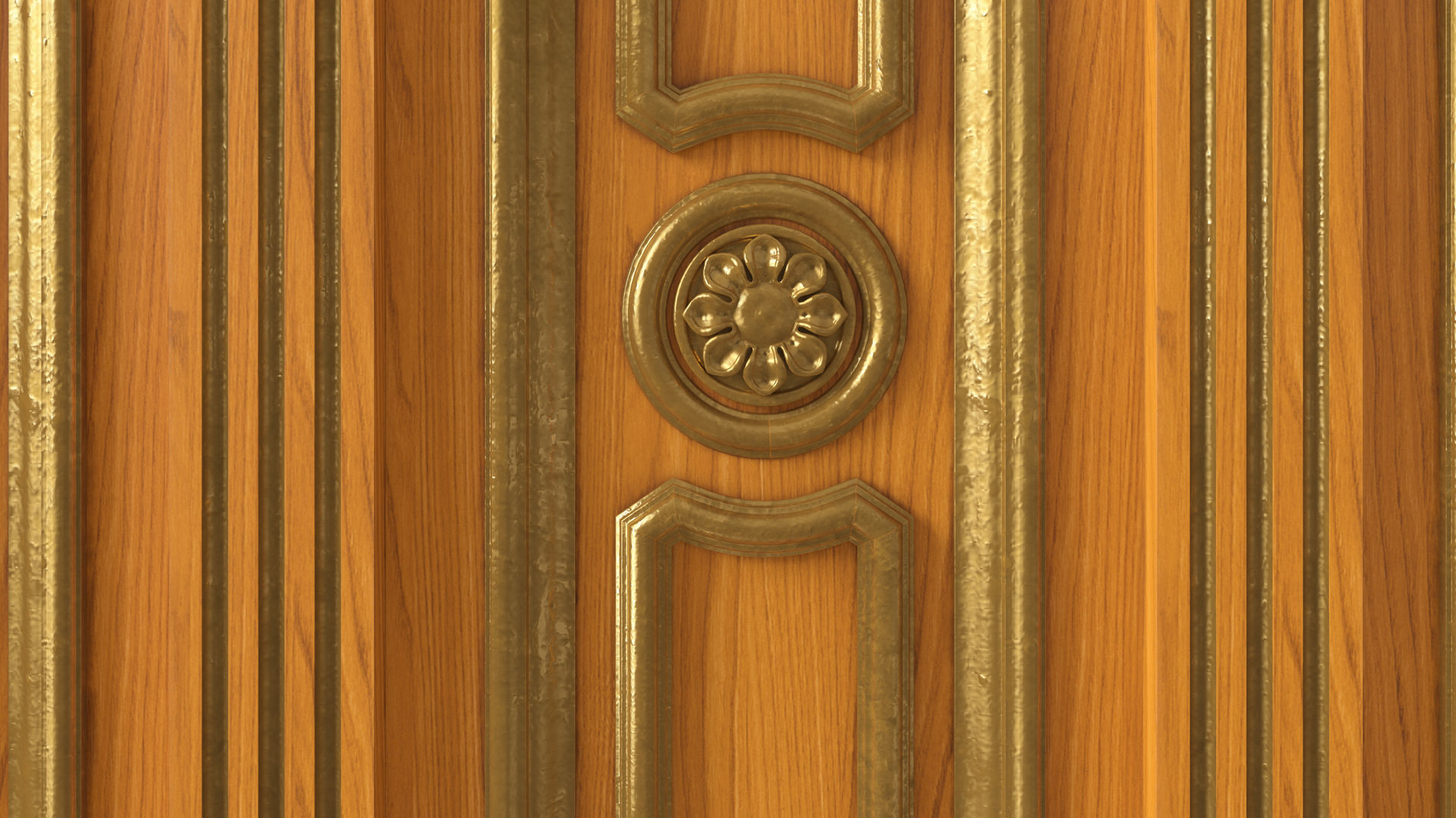 Wooden panel  03 06  3D model_18