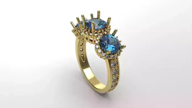 Diamond Bridal Marriage Solitaire Ring