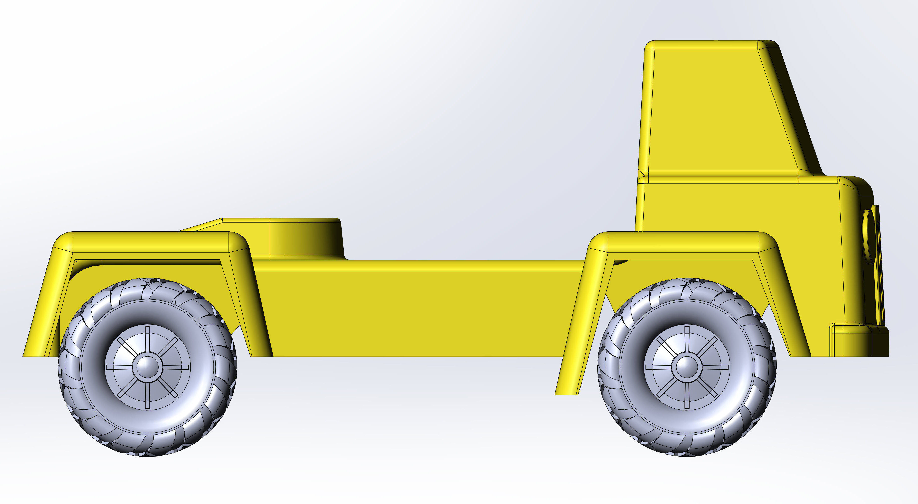 Toy car 3D print model_1