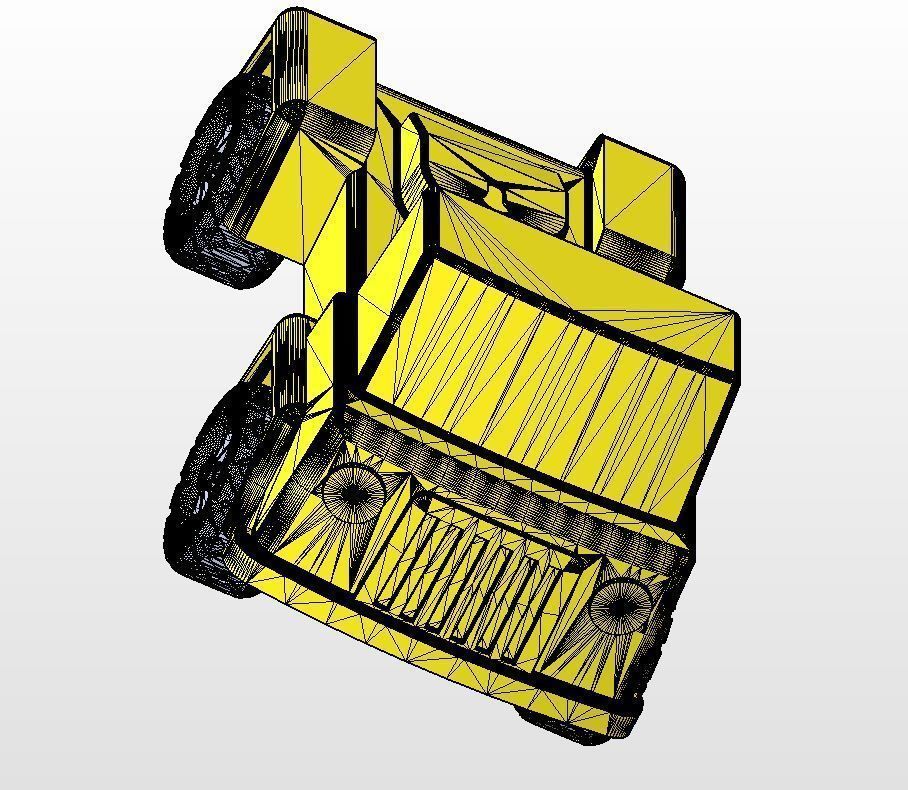 Toy car 3D print model_7