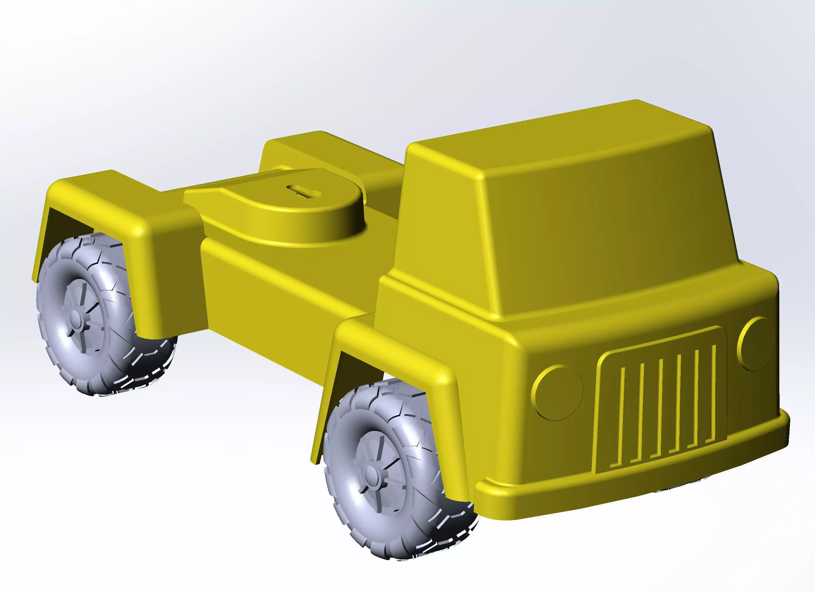 Toy car 3D print model_0