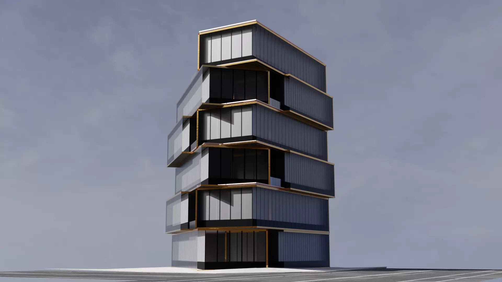 Moreno Building  3D model_0