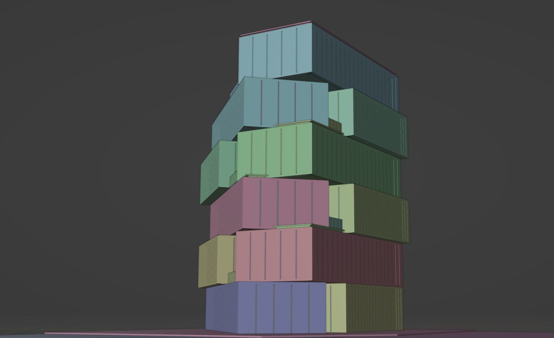 Moreno Building  3D model_5