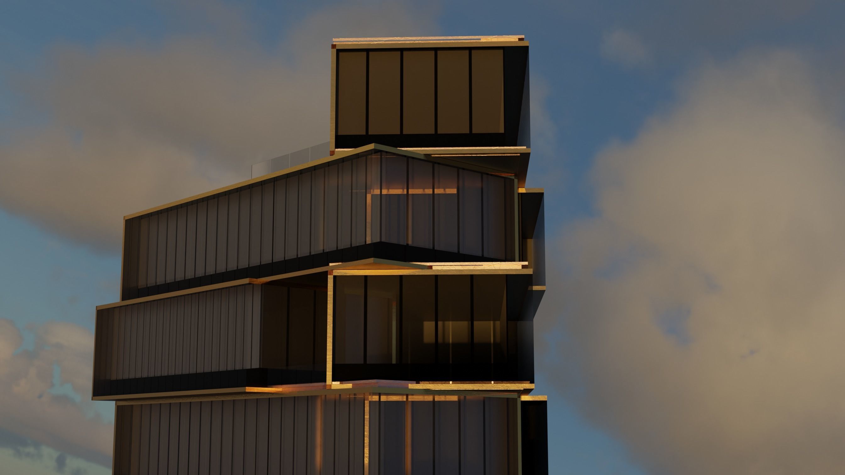 Moreno Building  3D model_3