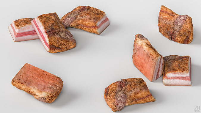 Guanciale 3D model 3
