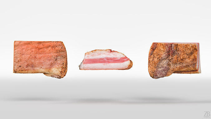 Guanciale 3D model 5