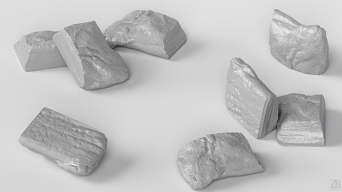 Guanciale 3D model 4