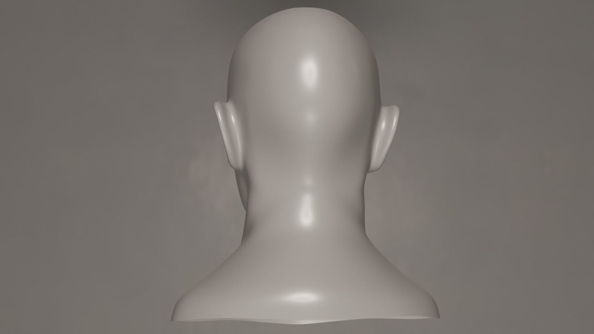 Male Head 3D model_22