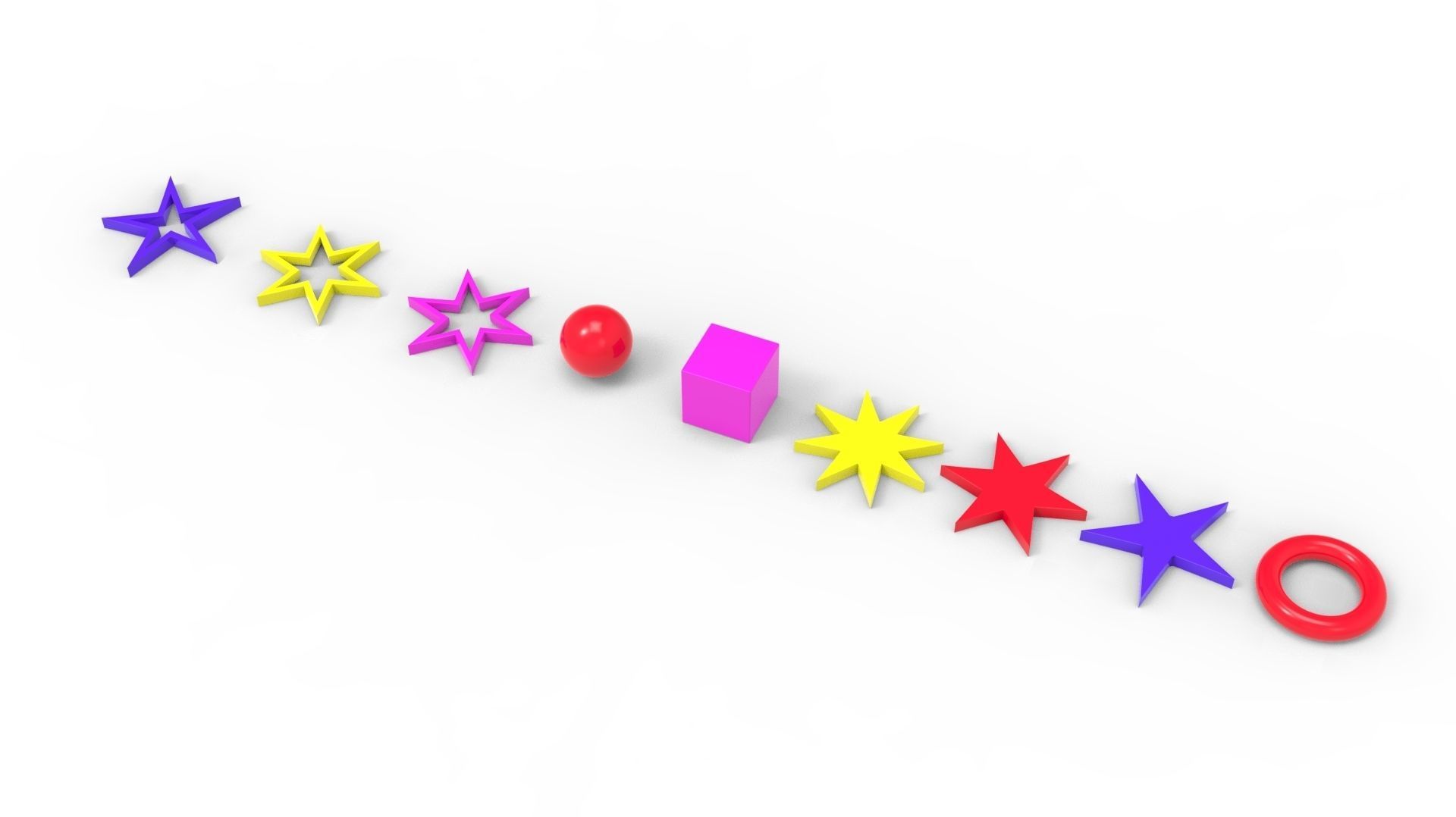 SHAPES-3D PRINTABLE Free 3D print model_26