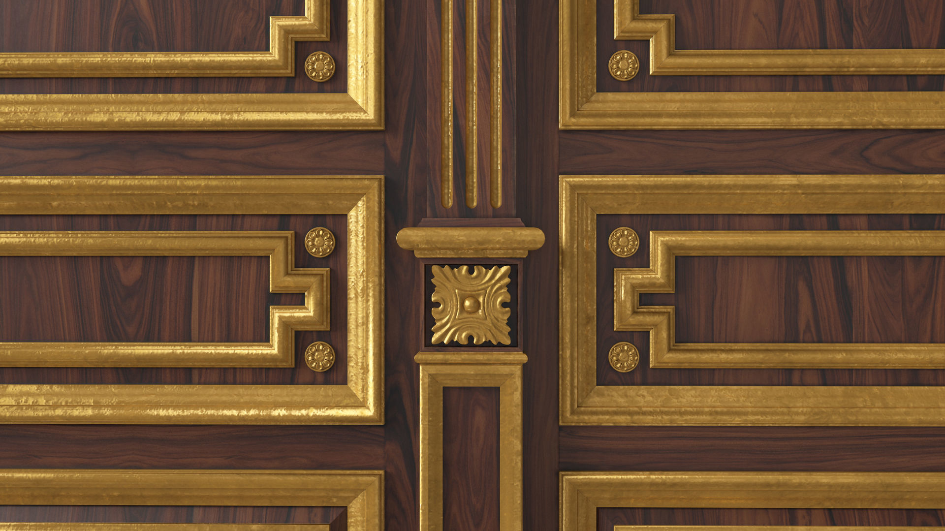 Wooden panel 03 07 3D model_15