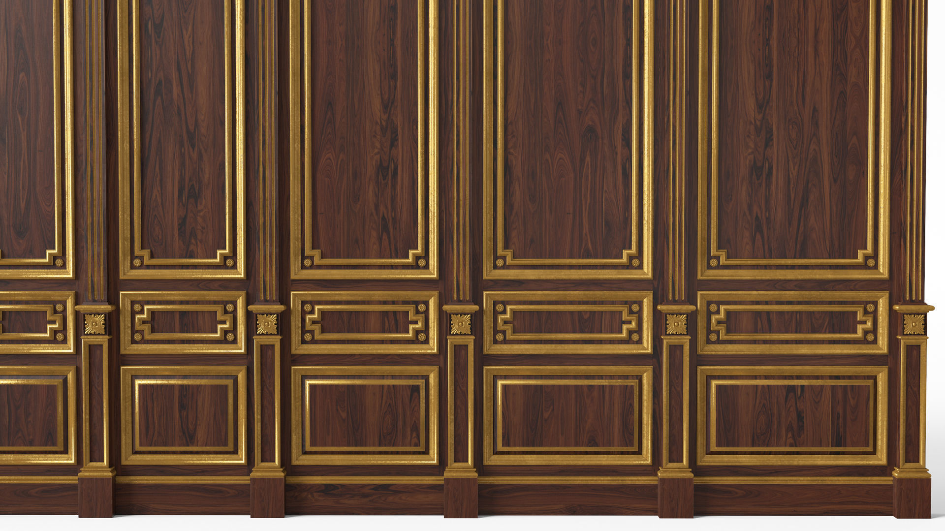 Wooden panel 03 07 3D model_26