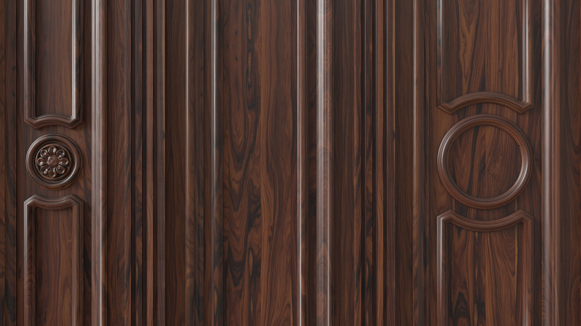 Wooden panel 03 07 3D model_12