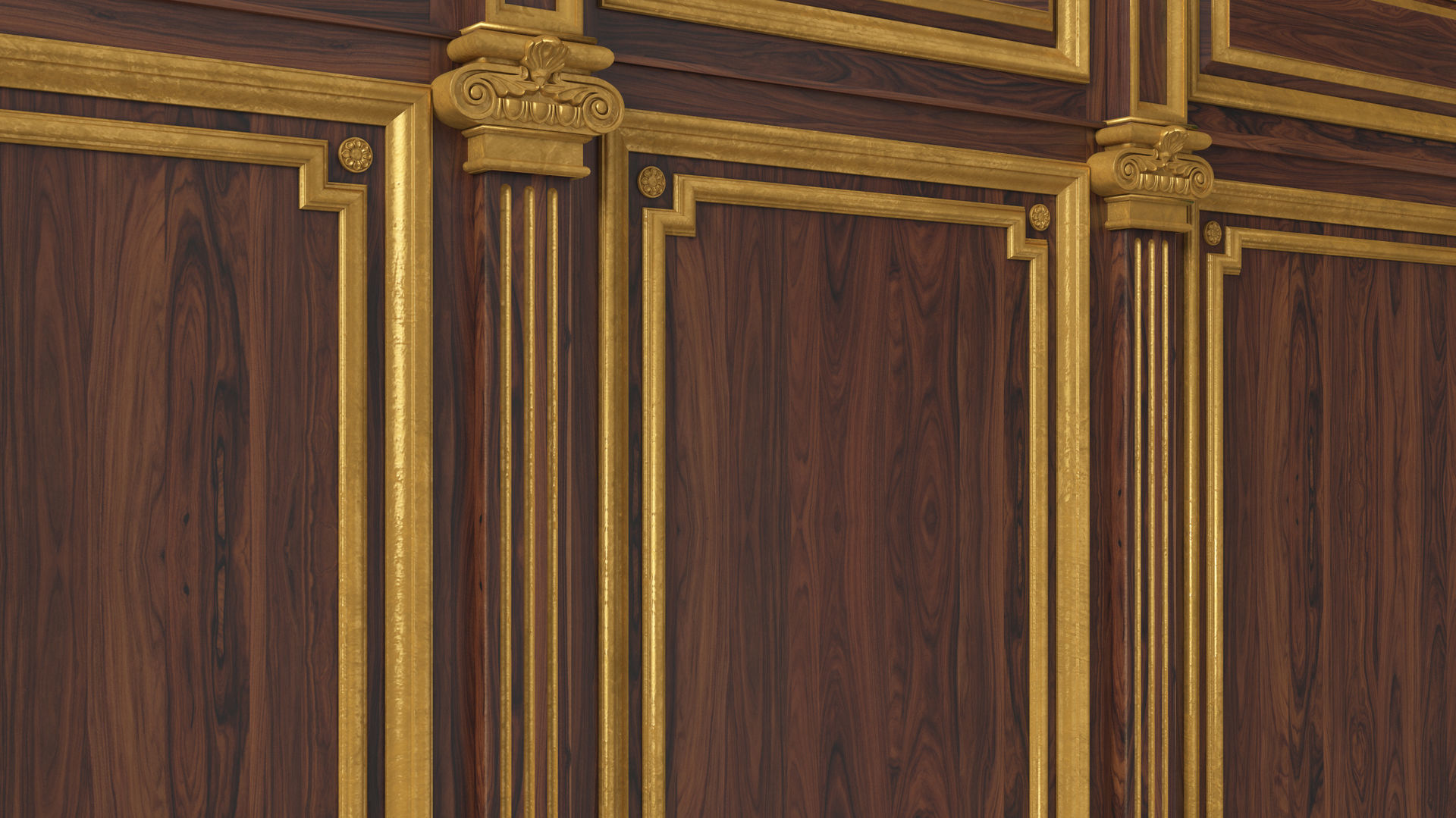 Wooden panel 03 07 3D model_18
