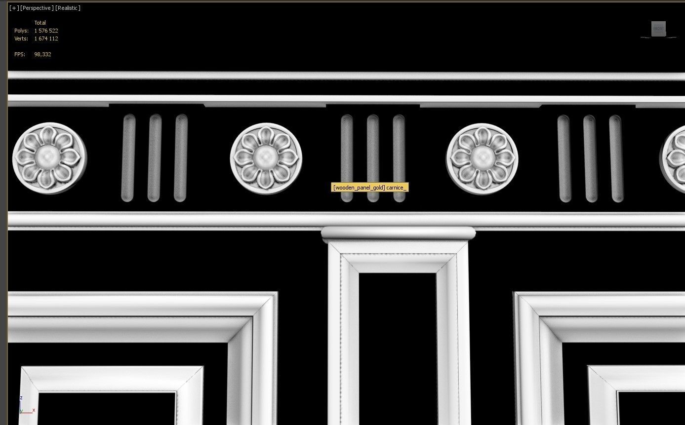 Wooden panel 03 07 3D model_41