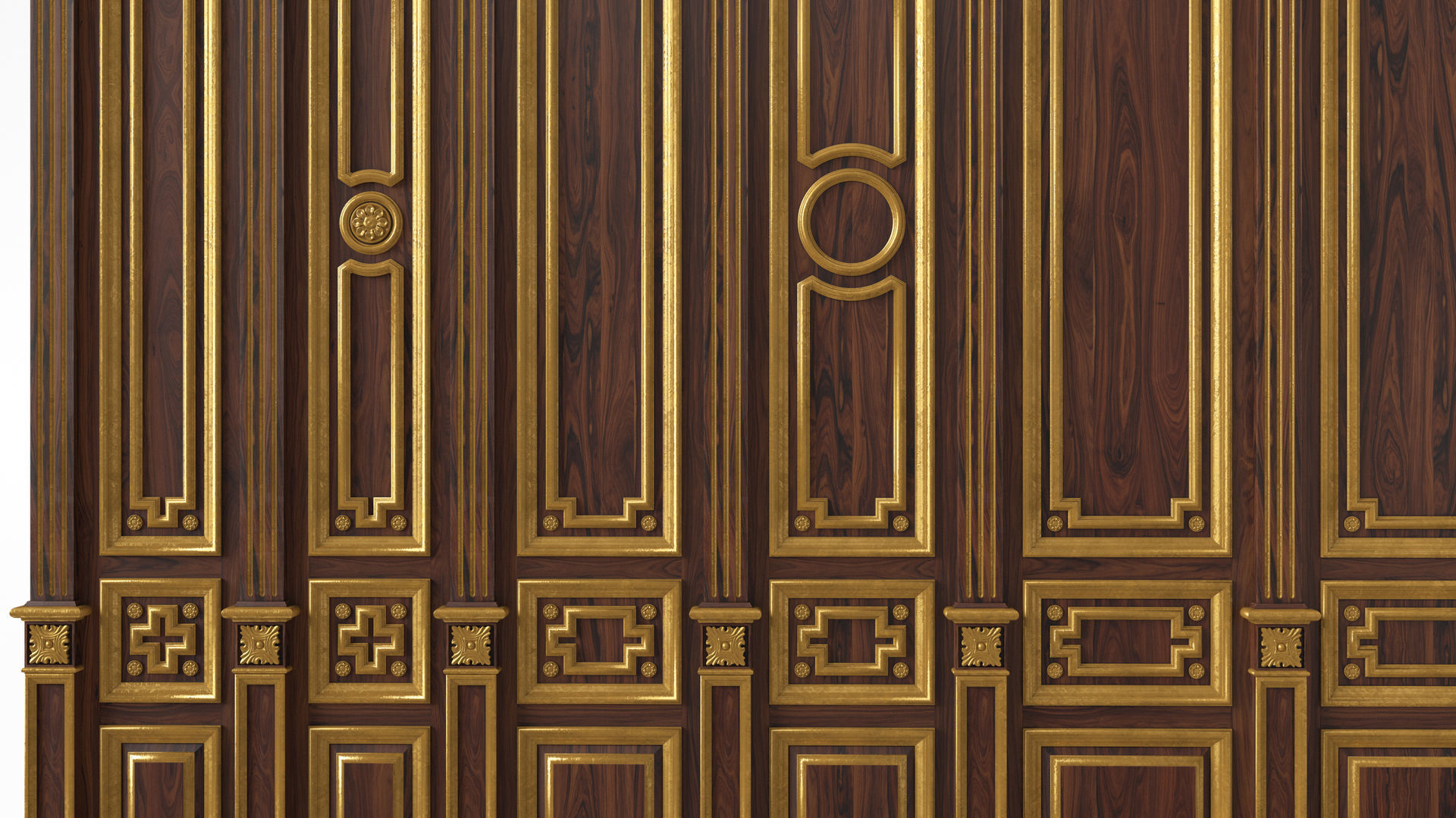 Wooden panel 03 07 3D model_25