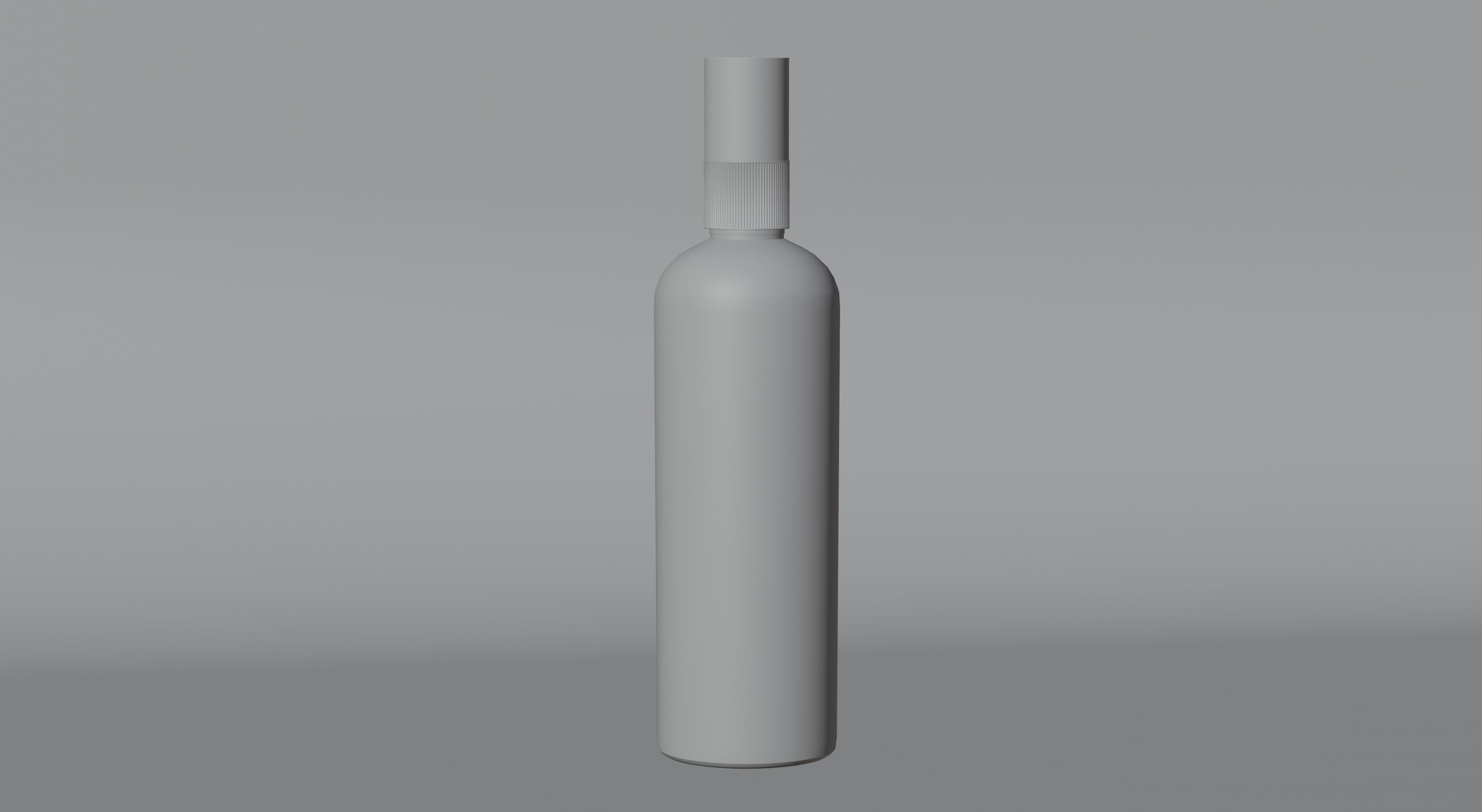 Shampoo or Conditioner bottle 3D model_2