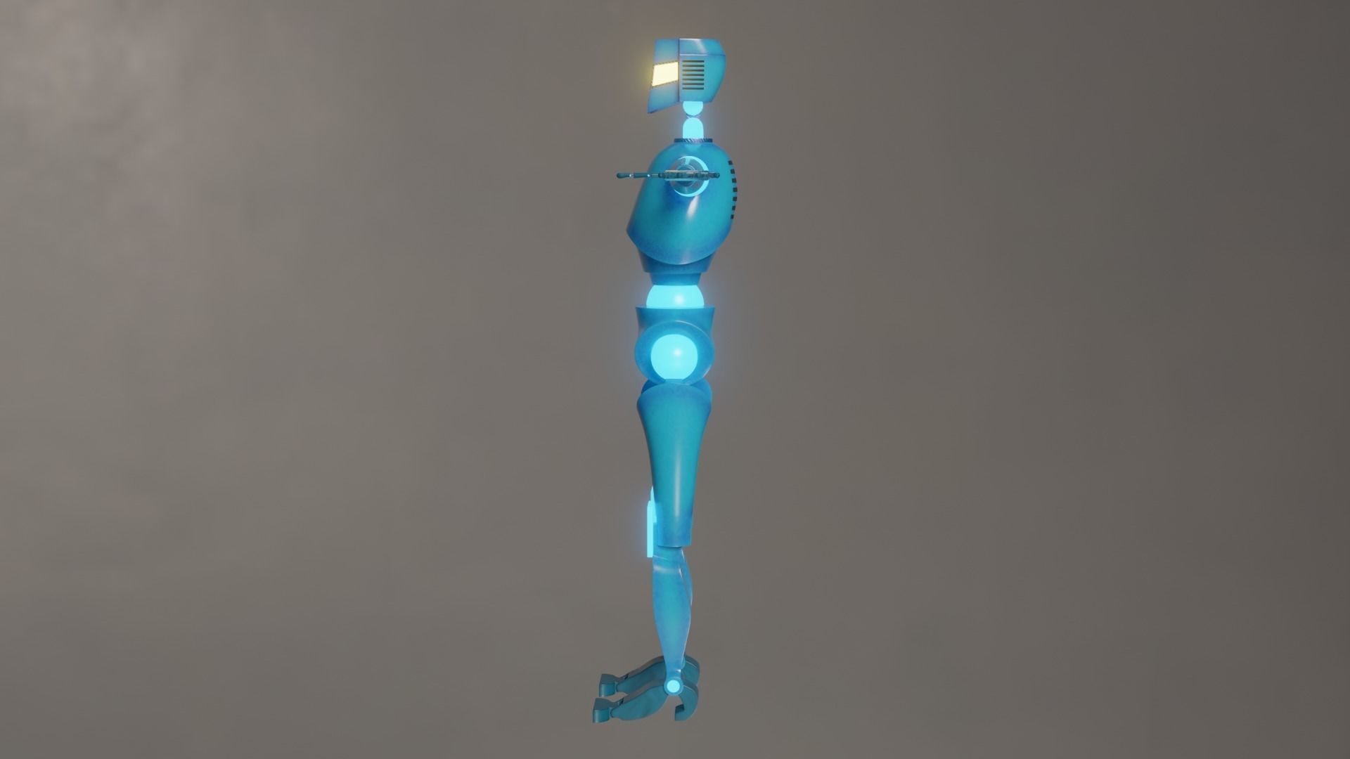 Humanoid Robot 3D model_10