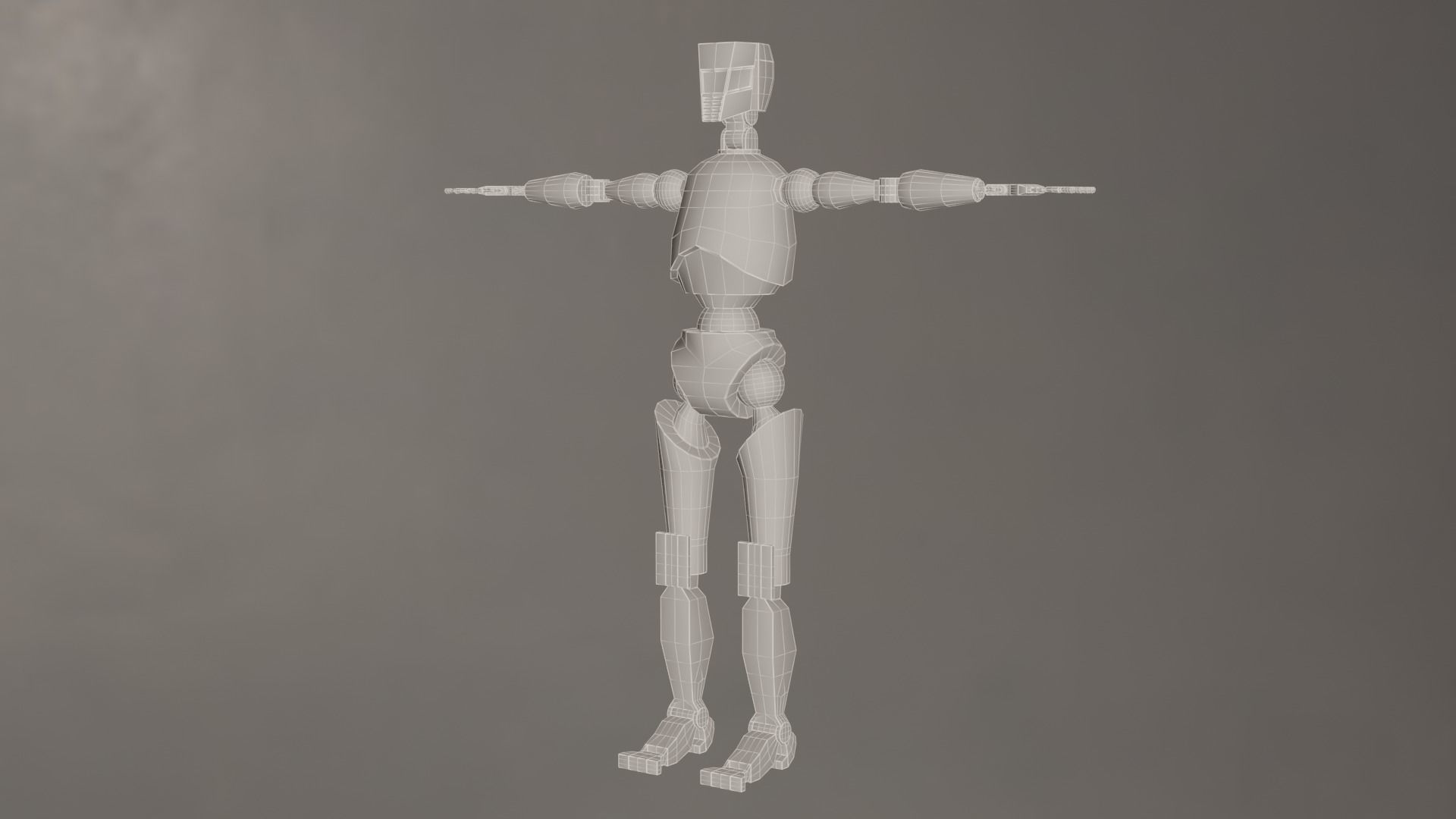 Humanoid Robot 3D model_22