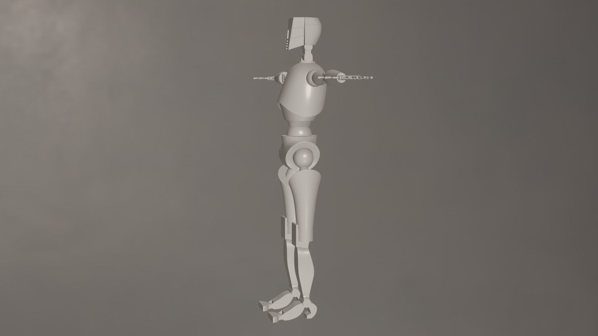 Humanoid Robot 3D model_17