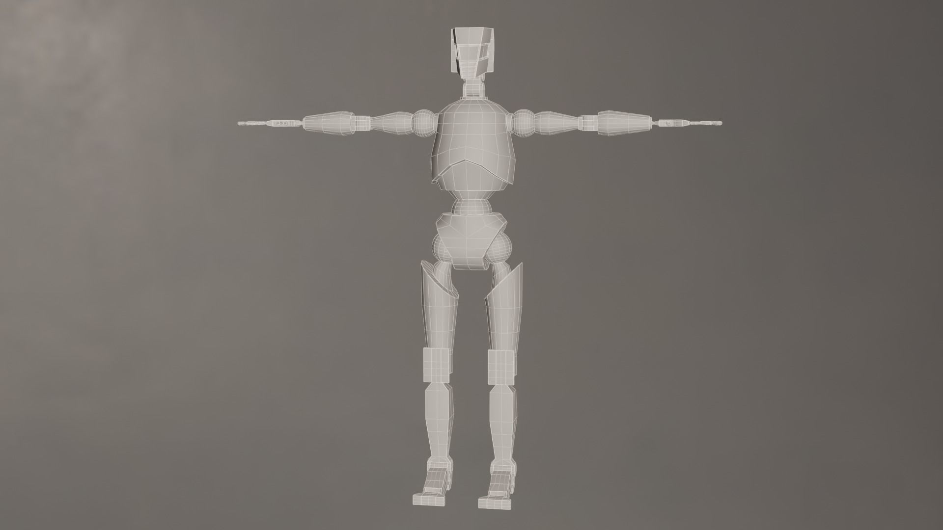 Humanoid Robot 3D model_21