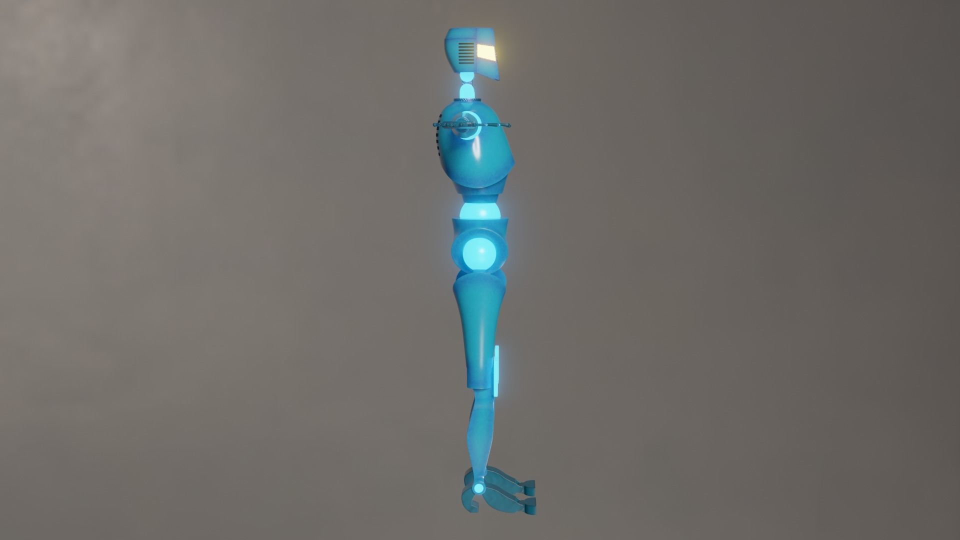 Humanoid Robot 3D model_14