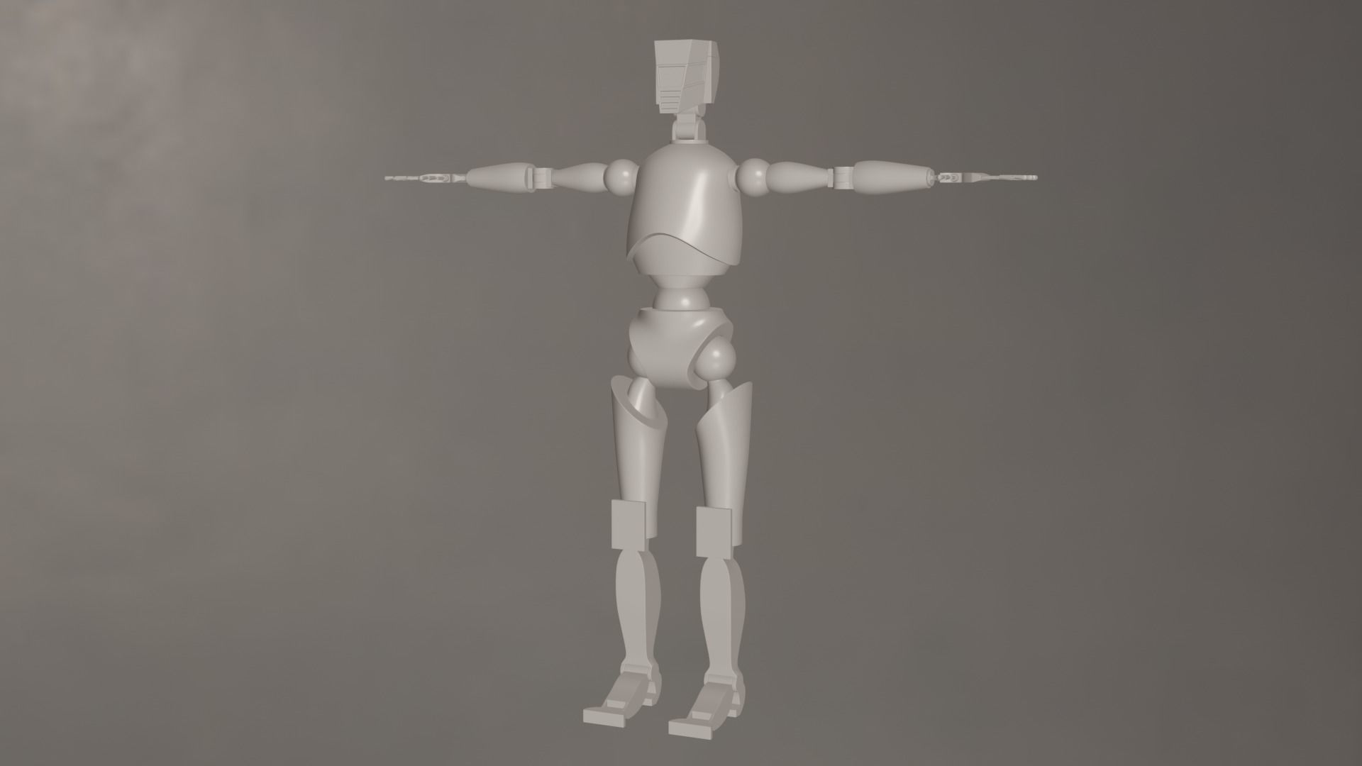Humanoid Robot 3D model_20