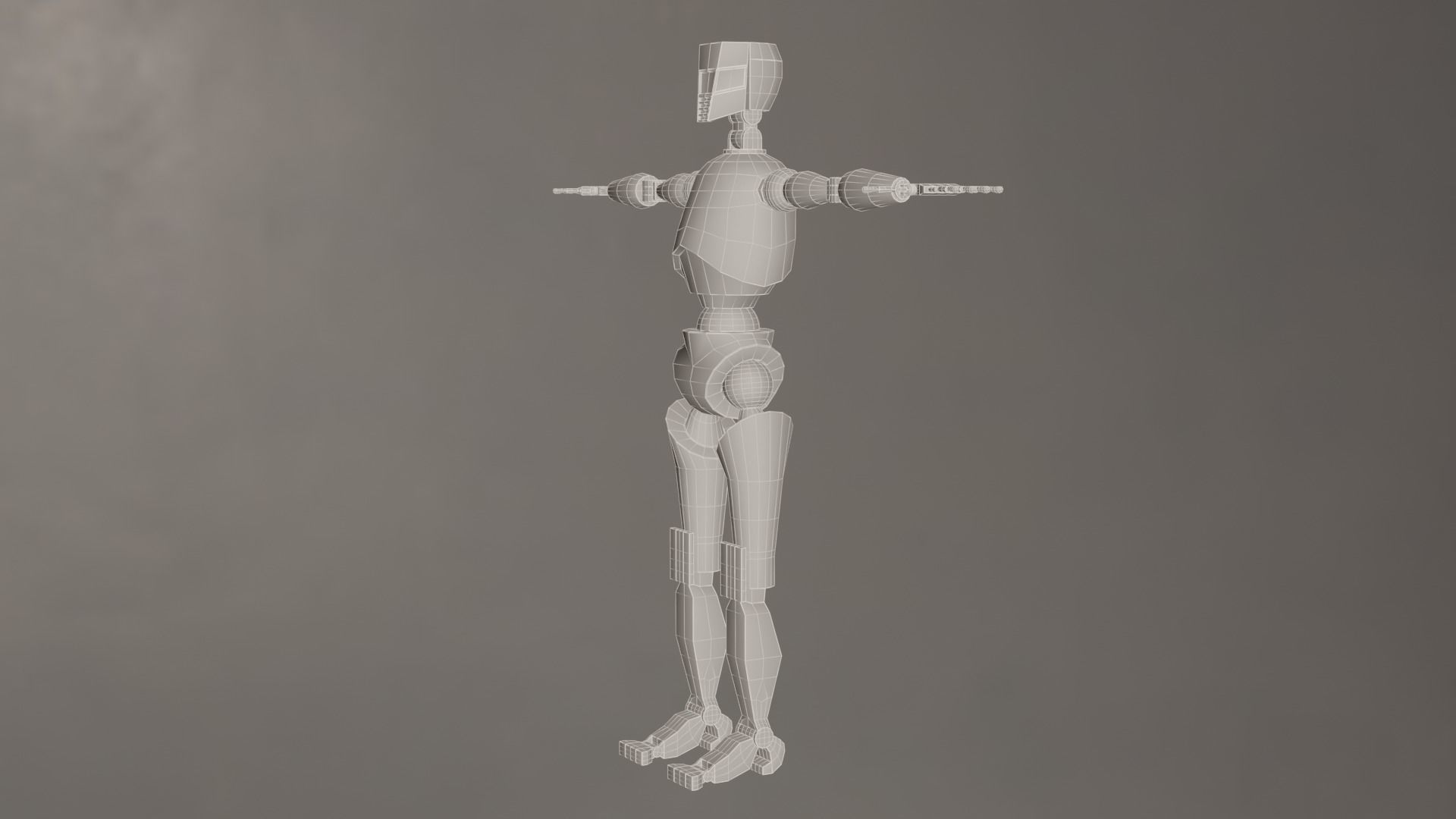 Humanoid Robot 3D model_23